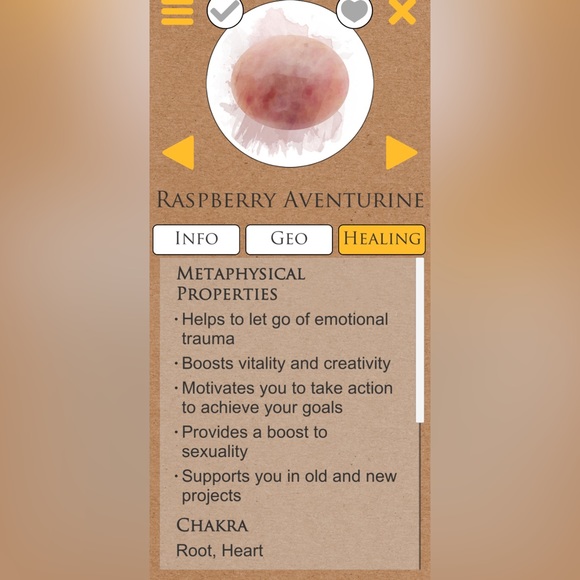 Black Obsidian and Raspberry Aventurine - Picture 3 of 3